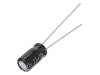 URS1E220MDD Конденсатор: электролитический; THT; 22мкФ; 25ВDC; O5x9мм; Шаг: 2мм