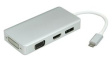 12.99.3230 Video Adapter, USB C Plug - HDMI Socket/DisplayPort Socket/VGA Socket/DVI Socket