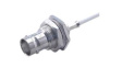 24 BNC-75-2-6/133 NH RF Connector, BNC, Brass, Socket, Straight, 75Ohm, Crimp Terminal