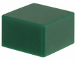 B32-1270 Key cap dark green 9 x 9 mm