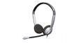 5356 Headset, SH300, Stereo, On-Ear, 3.4kHz, Stereo Jack Plug 3.5 mm, Black / Silver
