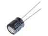 URS0J471MPD Конденсатор: электролитический; THT; 470мкФ; 6,3ВDC; O8x9мм; ±20%
