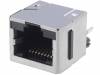 RJHSE-3380, Гнездо; RJ45; Кат:5; экранированный; Конфиг.выводов:8p8c; THT, Amphenol