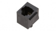 RJJU-64-1410-E1V-088 Гнездо; RJ11; PIN:4; Кат:5; Конфиг.выводов:6p4c; THT; прямой
