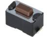 DTSM-31N-V-T/R Микропереключатель; 1; SPST-NO; 0,05A/12ВDC; SMT; 1,6Н; 3,5x6мм