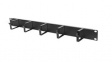 DN-97602 Cable Management Panel for 19" Cabinets, Steel, Black
