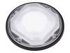 FN15264 STELLA-HB-WWW Линза для LED; круглая; Мат-л: силикон; прозрачный; Цвет: черный