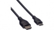 11.04.5580 HDMI - HDMI Mini Cable Black 2 m