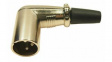 FC60963N Вилка; XLR; "папа"; PIN: 3; угловой 90°; на провод; пайка; металл