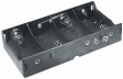 4 X UM1-2.034 Battery holder 4 x D Push button