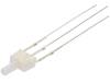 OSRWPA7K92B, LED; 2мм; двухцветный; красный / белый холодный; 330-500мкд; 90°, OPTOSUPPLY