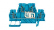 1791140000 Multi Tier Modular Terminal, 500V, 17.5A, 4 Poles, 1.5mm, Tension Clamp, Blue