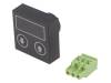 CM22-0-10V-DD, Механический счетчик; 22мм; CM22; -25?60°C; IP65; 12?24ВDC; 22,5мм, COBI ELECTRONIC