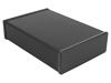 1455U2801BK, Extruded Enclosure 1455 279x191x66mm Aluminium Black IP54, Hammond