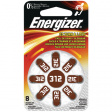 HA ZINC AIR 312 DP-8 [8 шт] Hearing-aid battery 1.4 V 150 mAh PU=8 ST