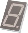 ELS2325SURWA/S530-A3 7-segment LED-display red 57 mm THT