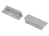 84130022, Заглушка для профилей LED; серый; ABS; Назначение: WIDE24, TOPMET