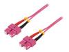 FP4SC01, Разъем: световодный; patchcord; с обеих сторон, SC; на защелки, LOGILINK