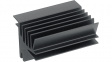 S512/100 Heat sink 100 mm 2.9 K/W black anodised