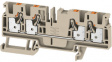 2051500000 A4C 4 terminal block a push-in, 0.5...4 mm2 800 vac 32 a dark beige