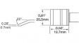 PTC-7BL1321R Soldering cartridge Blade 20.5mm