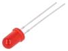 FYL-5013SRD1C, LED; 5мм; красный; 80мкд; 30°; Поверхность: выпуклая; Шаг:2,54мм, FORYARD