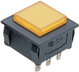 LP2S-16S-889 Illuminated Pushbutton Switch, 3 A, 125 VAC / 30 VDC