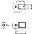 TDS-06A 24VDC 100% Electric Hoisting Magnet 7mm 7 mm 1.47 N 2.1 W