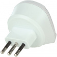 1.500212 Single Travel Adapter for Italy Protective Contact / FR / PL
