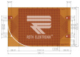 RE225-HP Laboratory card Phenol hard-paper FR2