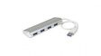 ST43004UA USB Hub, 4x USB A Socket - USB A Plug