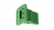93448-4003 6 Poles Wedge-Lock Plug, Green