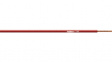C130 RED [200 м] Stranded wire, 0.20 mm2, red Copper PVC
