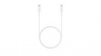 EP-DA705BWEGWW Cable 60W, USB-C Plug - USB-C Plug, 1m, USB 2.0, White