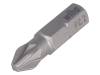 01689 Насадка 1/4" (C6,3мм); крестовая Pozidriv; 25мм; Наконечник: PZ2