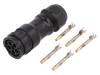 DC-05BMFA-QL8LPP Разъем: круглый; вилка; "мама"; 20А; Серия: X-Lok; 14?12AWG; обжим