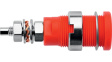 SEB 6446 Ni / RT Laboratory socket diam. 4 mm Red CAT III