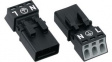 890-213 Lighting terminal 3p, 0.25...1.5 mm2 black