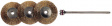 28 962 [5 шт] Brass Brushes, 22 mm