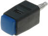 SDK502/BL Зажим лабораторный; синий; 60ВDC; 16А; Монтаж: винтами; -25?90°C