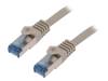 CQ4112S Patch cord; S/FTP; 6a; многопров; Cu; LSZH; серый; 20м