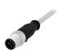 21348400585005 Вилка; M12; PIN:5; "папа"; код A-DeviceNet / CANopen; 0,5м; прямой