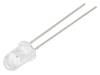 OS5OPM5B61A-NO LED; 5мм; оранжевый; 2180-4200мкд; 60°; Поверхность: выпуклая