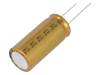 UFW0J223MHD Конденсатор: электролитический; THT; 22000мкФ; 6,3ВDC; O18x40мм