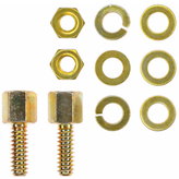 5205817-1 [2 шт], Female Screwlock Kit PU=Pair (2 pieces) UNC 4-40 UNC 4-40, TE Connectivity