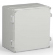 WPCP303018G Cubo W 300 x 300 x 185, с петлями и замками, рамная вставка, серая крышка, PC, I