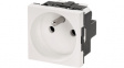 IE-FCI-PWB-FR Socket Module  mm Type E White