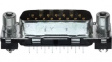 3-338310-2 15POS.HD20 PLUG ASSY D Subminiature Connector 15 Contact(s) Male 0.108 inch Pitch Solder Terminal %234-40unc Plug