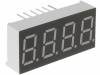 KW4-361ASB Дисплей: LED; 7-сегментный; 9,2мм; красный; 2-4мкд; анод; II.зн:4