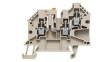 1905080000 Test Disconnect Terminals, 500V, 27A, 3 Poles, 4mm\x1a, Screw, Dark Beige